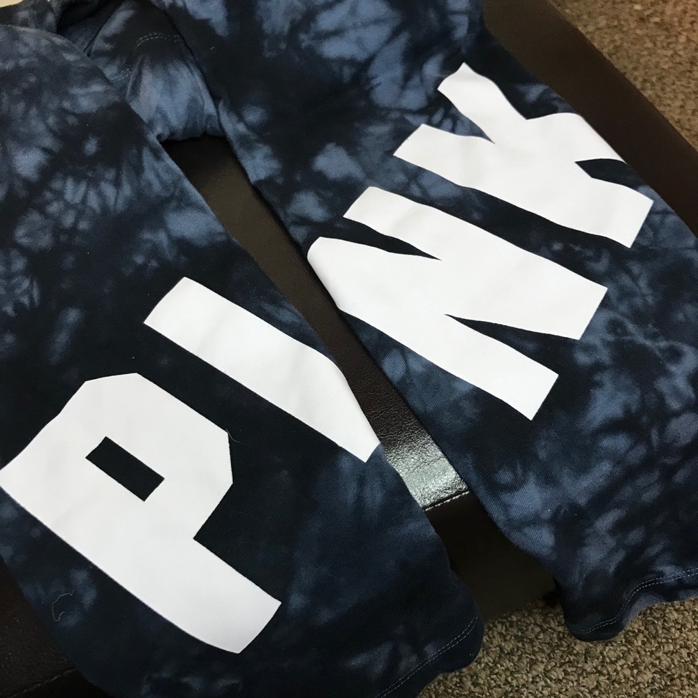 PINK Tie-Dye Leggings